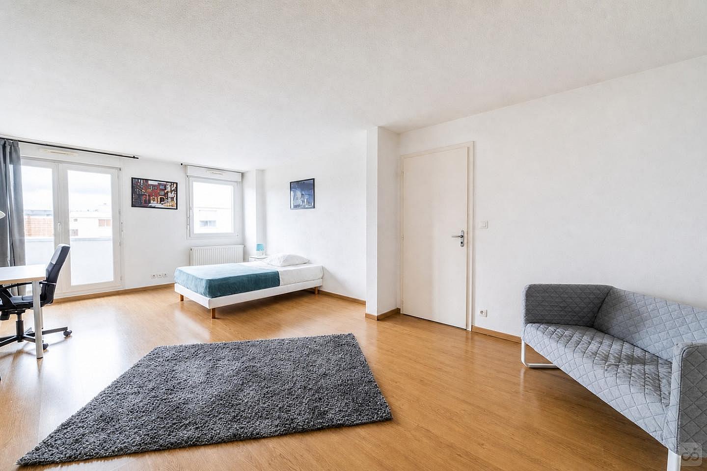 Spacious Luminous Room - 23m² - ST61 - 1