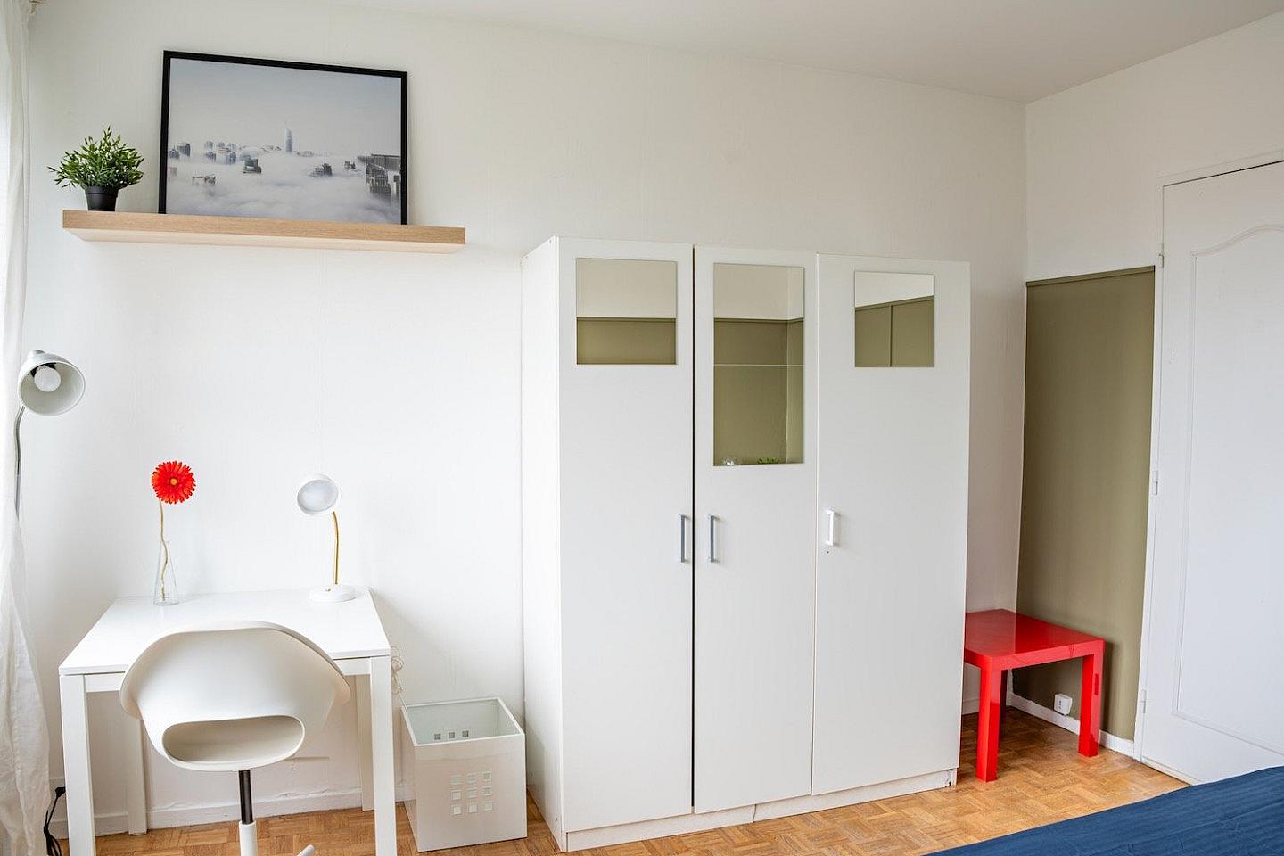 Quiet And Welcoming Room - 16m² - ST8 - Apartment ideally located near the University of Strasbourg - Gallery - 9