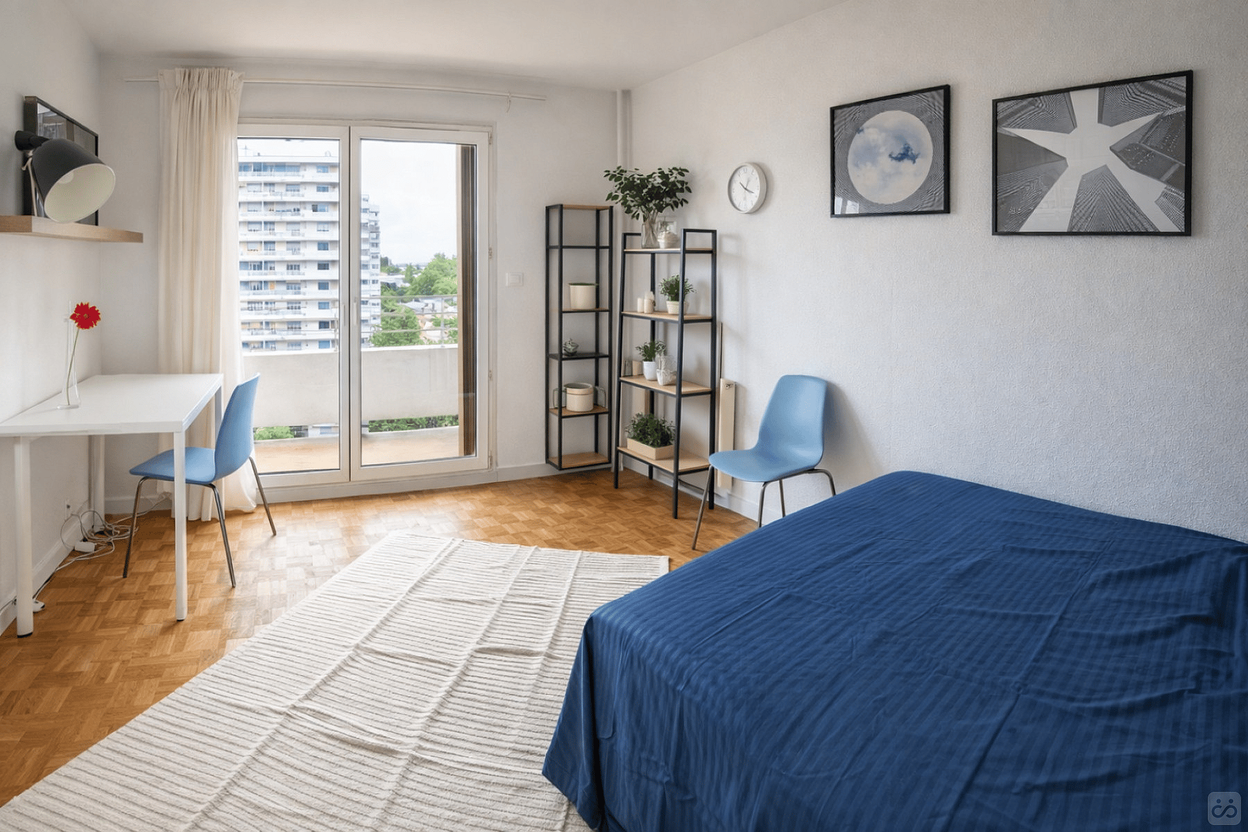 Spacious And Warm Room - 16m² - ST6 - Apartment ideally located near the University of Strasbourg - Gallery - 4