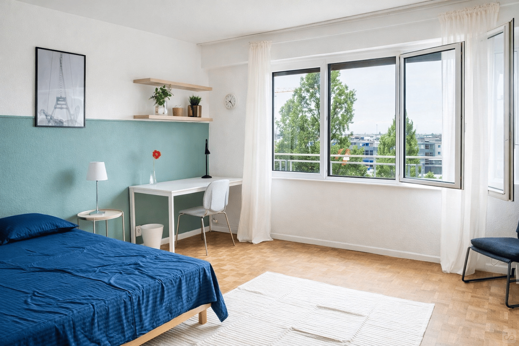 Large Bright Room - 20m² - ST5 - Apartment ideally located near the University of Strasbourg - Gallery - 5