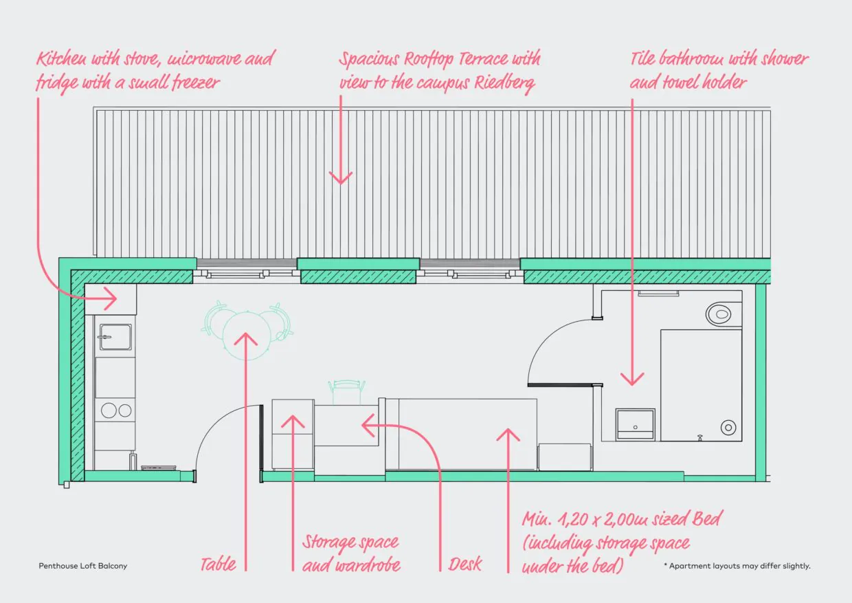  Penthouse Loft Balcony  -  Riedberg  - Gallery -  3