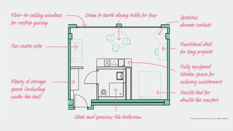  Double Deluxe  -  Frankfurter Tor  - Gallery -  2
