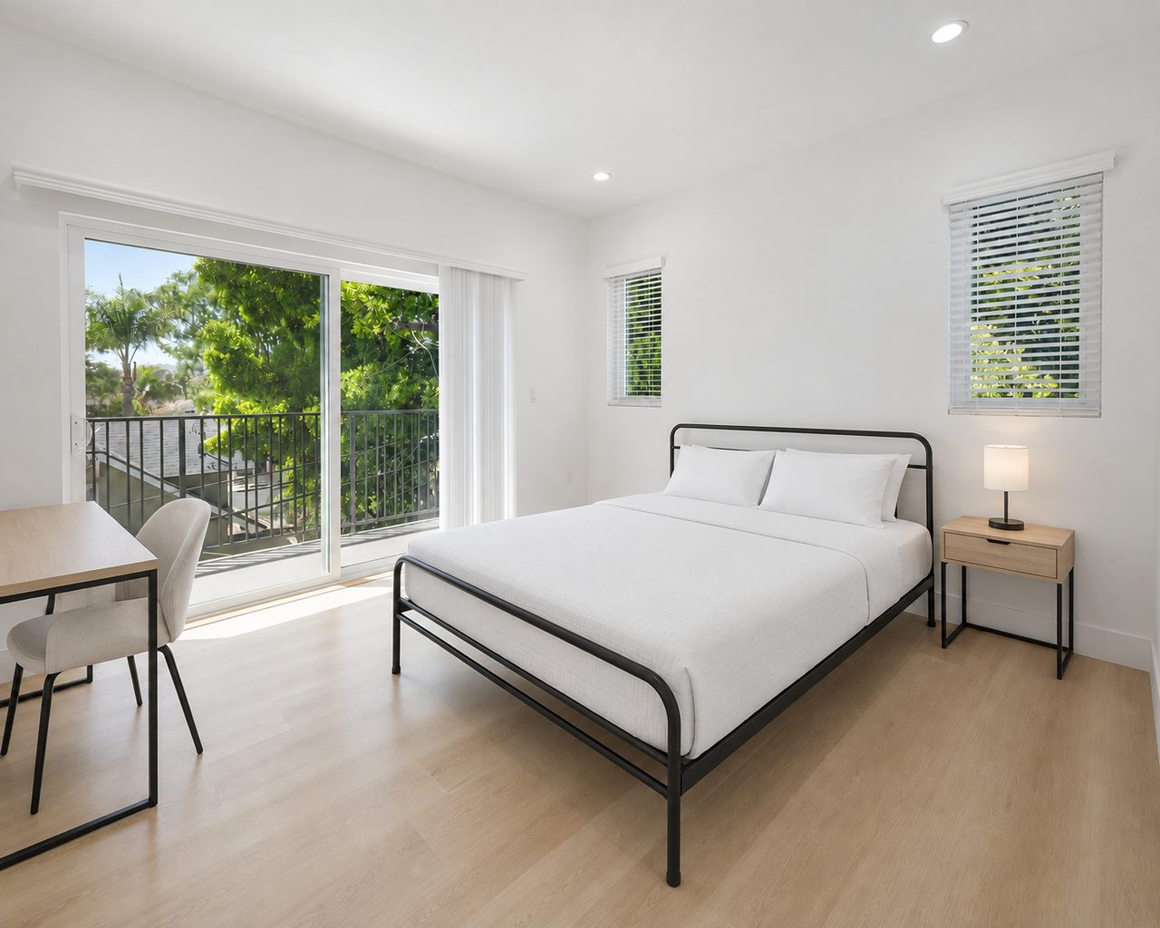 #1857: Hollywood - Queen Bedroom D W/ Private Bathroom - 18