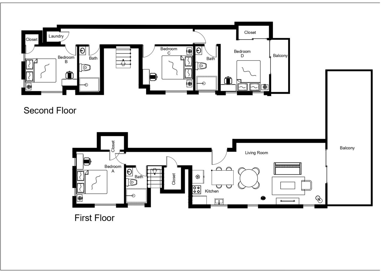  #1857: Hollywood - Queen Bedroom D W/ Private Bathroom  -  #1857: Hollywood  - Gallery -  16