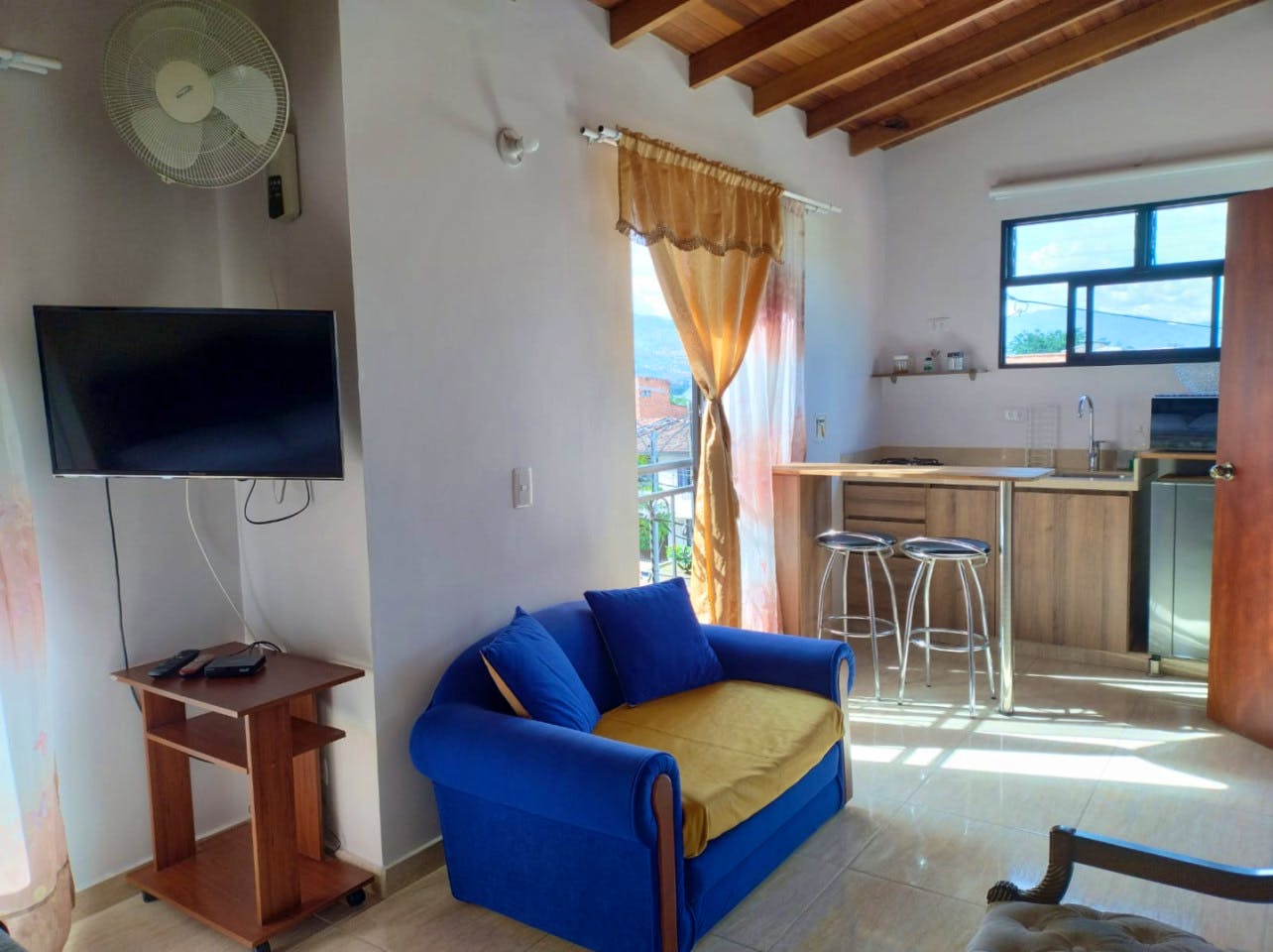 Studio - Stunning Comfortable Coliving w/ BBQ + Terrace near Club El Rodeo - Gallery - 36