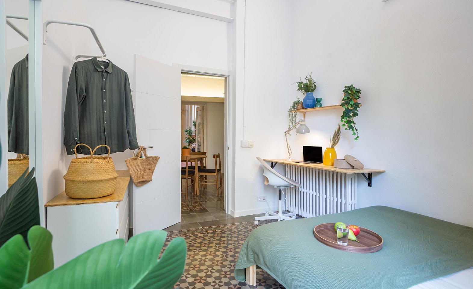 Bright Double Room (Born1) - Spacious Designer Coliving Flat in the Heart of Ciutat Vella's Historic Gothic Quarter Apartment - Gallery - 34