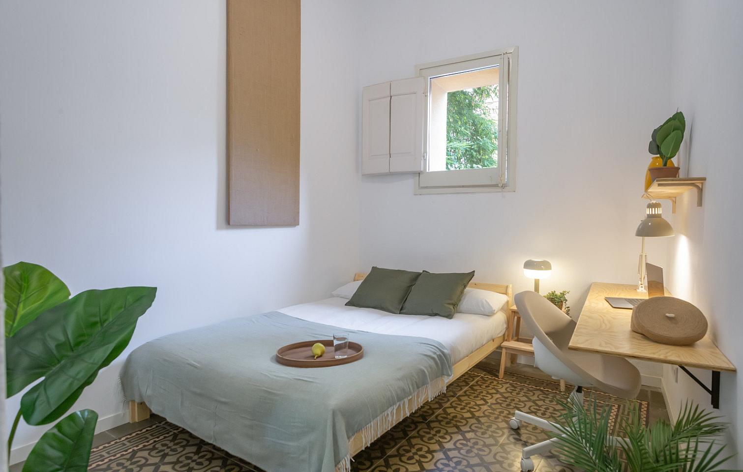 Centric Double Room (Born2) - Spacious Designer Coliving Flat in the Heart of Ciutat Vella's Historic Gothic Quarter Apartment - Gallery - 1