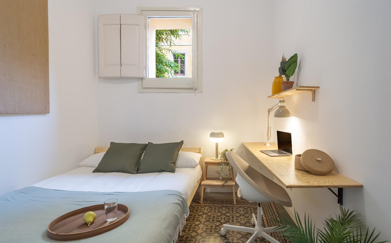 Centric Double Room (Born2) - Spacious Designer Coliving Flat in the Heart of Ciutat Vella's Historic Gothic Quarter Apartment - Gallery - 13