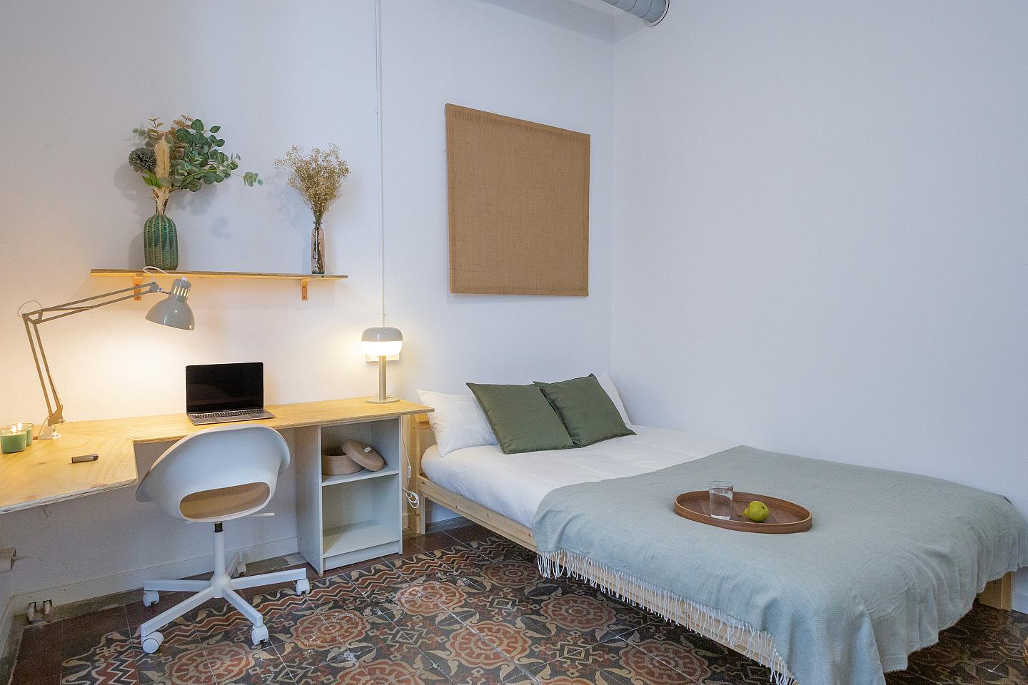 Double Room (Born4/5) - Spacious Designer Coliving Flat in the Heart of Ciutat Vella's Historic Gothic Quarter Apartment - Gallery - 35