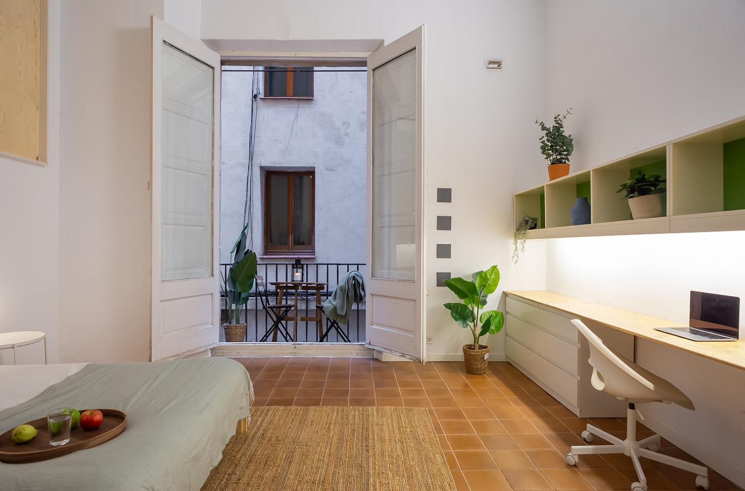 Huge Double Room (Born7/8) - Spacious Designer Coliving Flat in the Heart of Ciutat Vella's Historic Gothic Quarter Apartment - Gallery - 12