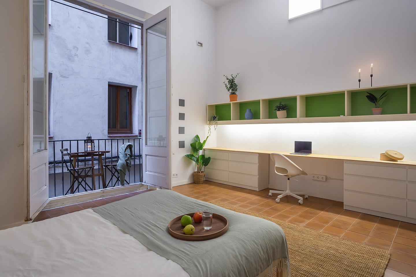 Huge Double Room (Born7/8) - Spacious Designer Coliving Flat in the Heart of Ciutat Vella's Historic Gothic Quarter Apartment - Gallery - 28