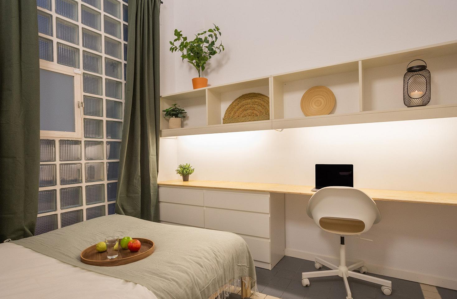 High Ceiling Double Room (Born9) - Spacious Designer Coliving Flat in the Heart of Ciutat Vella's Historic Gothic Quarter Apartment - Gallery - 5