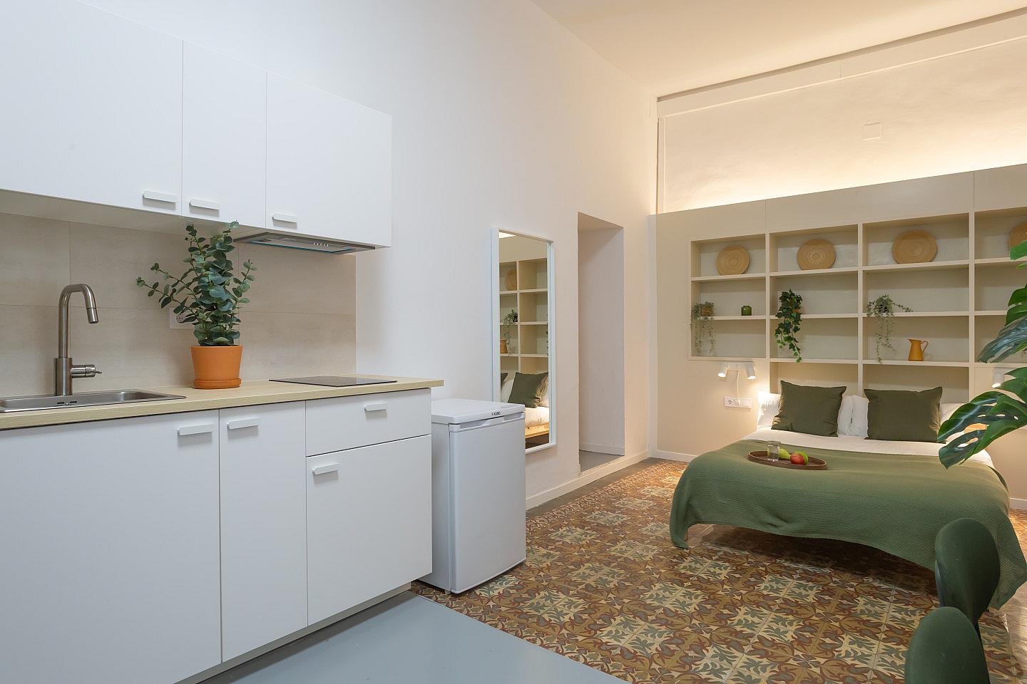 Large Private Studio (Born10) - Spacious Designer Coliving Flat in the Heart of Ciutat Vella's Historic Gothic Quarter Apartment - Gallery - 45