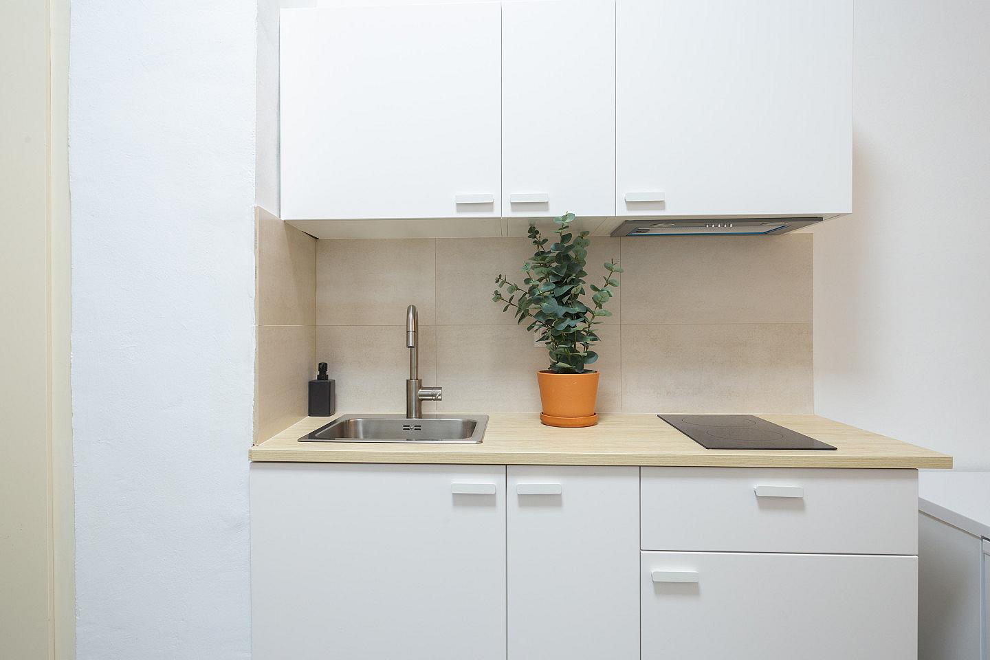 Large Private Studio (Born10) - Spacious Designer Coliving Flat in the Heart of Ciutat Vella's Historic Gothic Quarter Apartment - Gallery - 4