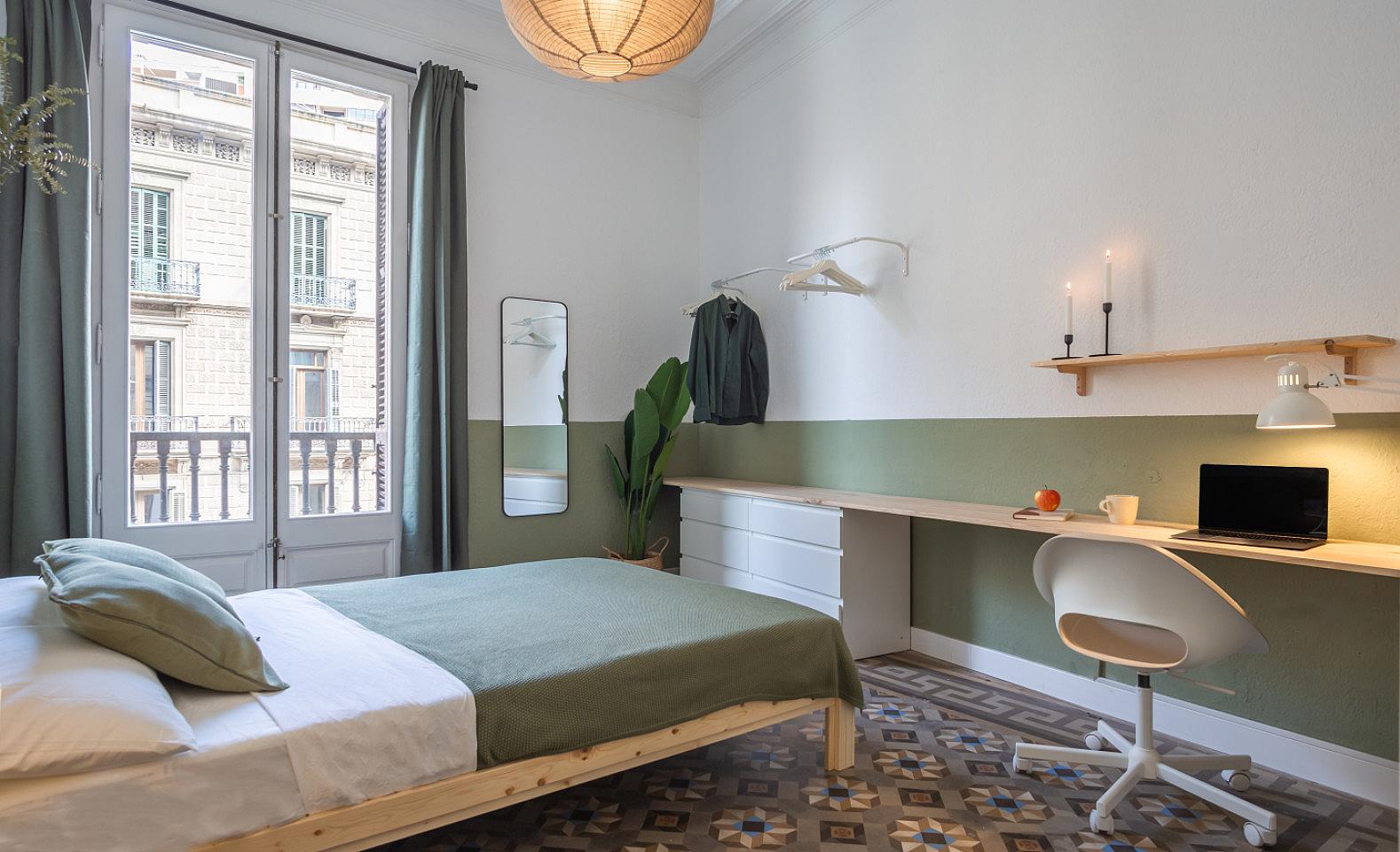  Large Double Room (Laietana, Room 4)  -  Laietana Home  - Gallery -  1