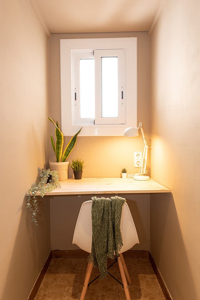 Single Room With Annexed Office (TeoAt1) - Luxurious Penthouse Coliving with Terraces in Elegant Sant Gervasi Apartment - Gallery - 16