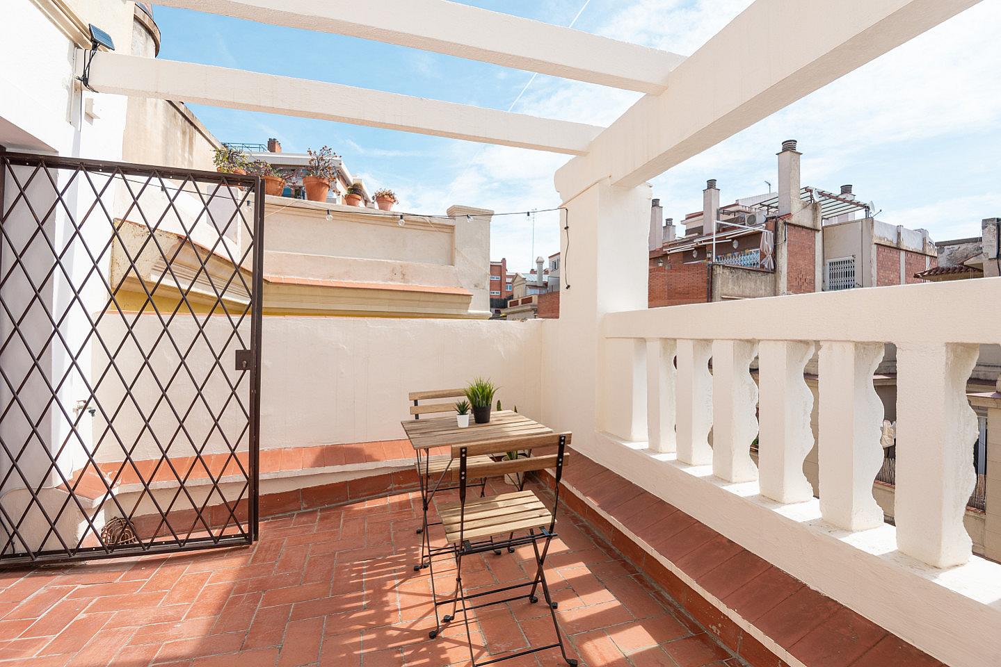Large Suite (TeoAt3) - Luxurious Penthouse Coliving with Terraces in Elegant Sant Gervasi Apartment - Gallery - 7