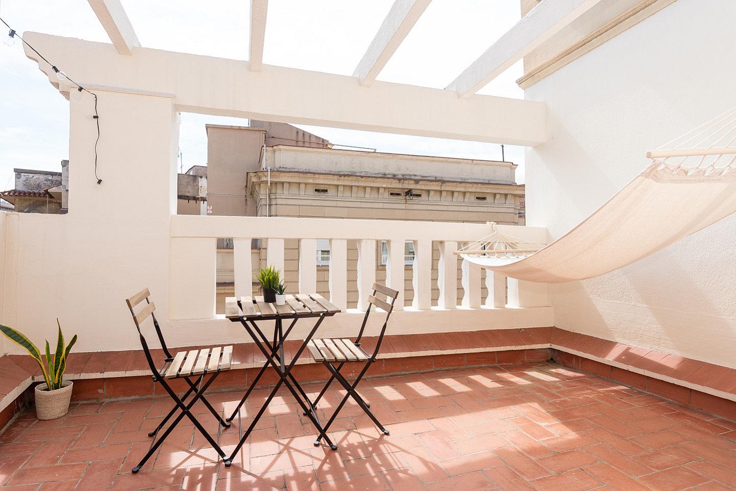 Large Suite (TeoAt3) - Luxurious Penthouse Coliving with Terraces in Elegant Sant Gervasi Apartment - Gallery - 5