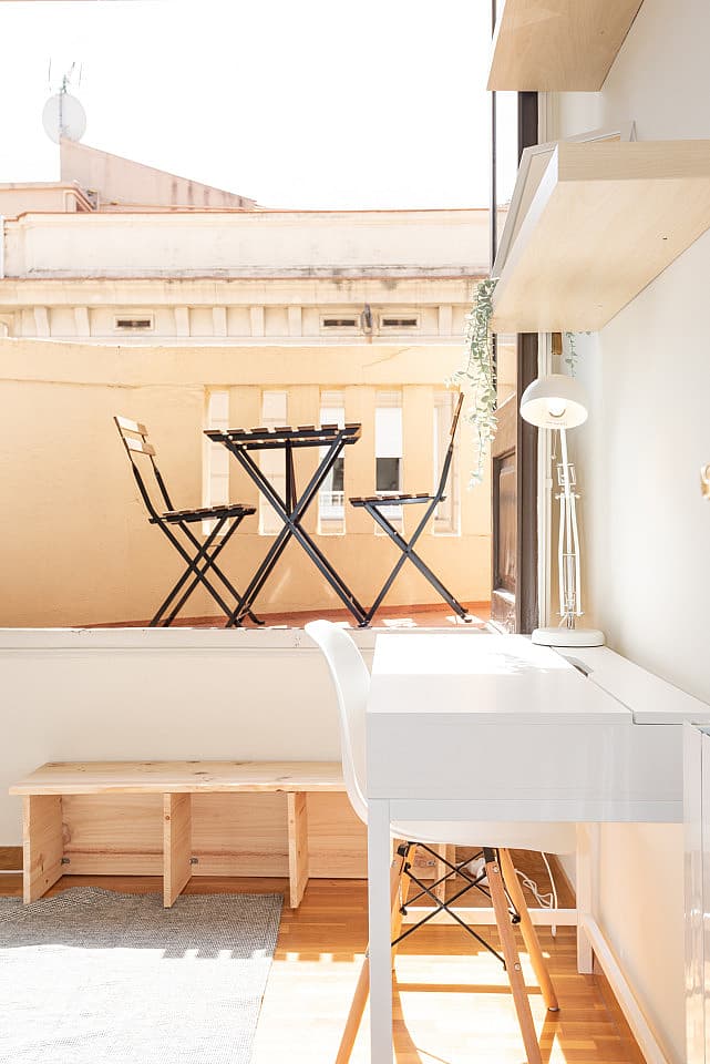 Sunny Double Room With Terrace (TeoAt4) - Luxurious Penthouse Coliving with Terraces in Elegant Sant Gervasi Apartment - Gallery - 20