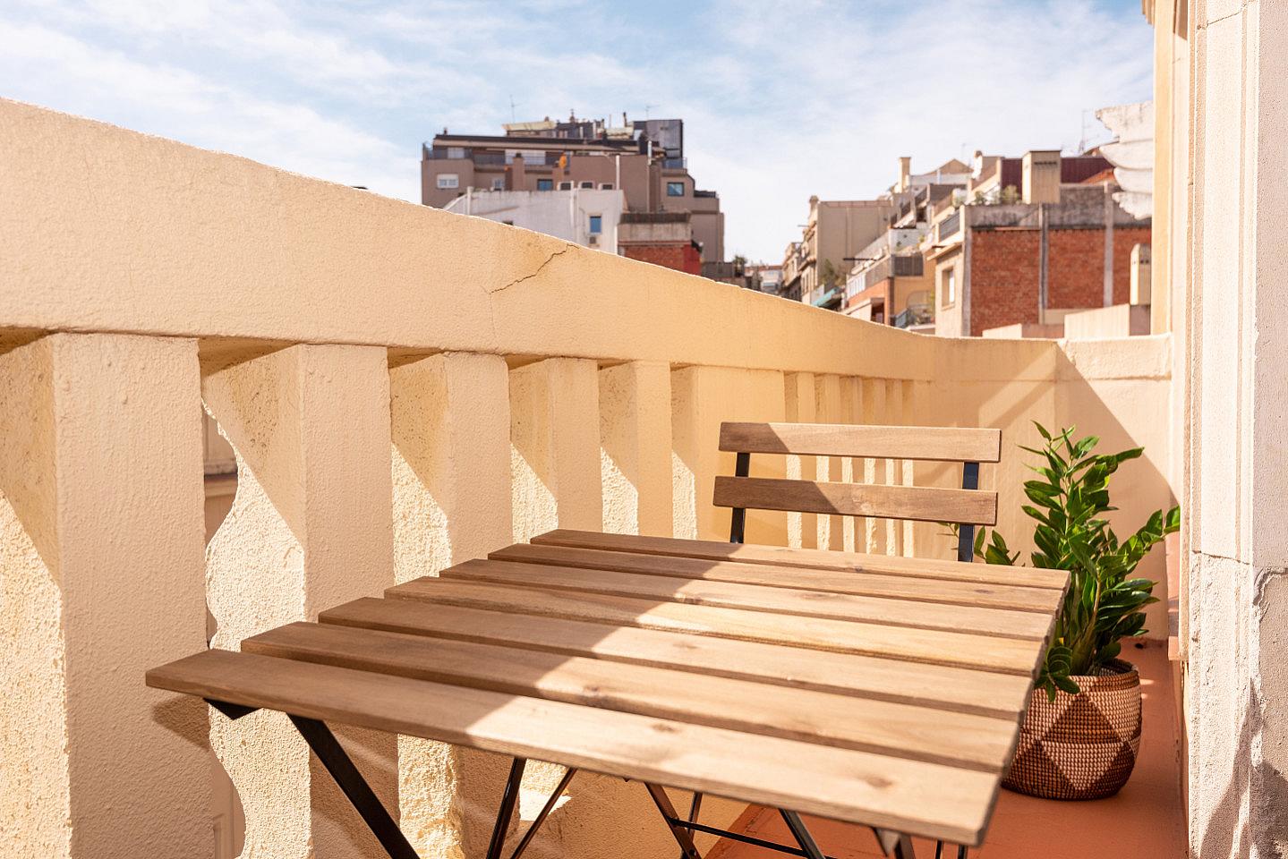 Sunny Double Room With Terrace (TeoAt4) - Luxurious Penthouse Coliving with Terraces in Elegant Sant Gervasi Apartment - Gallery - 16