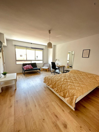 Spacious double bedroom in the centre of Castellón de la Plana
