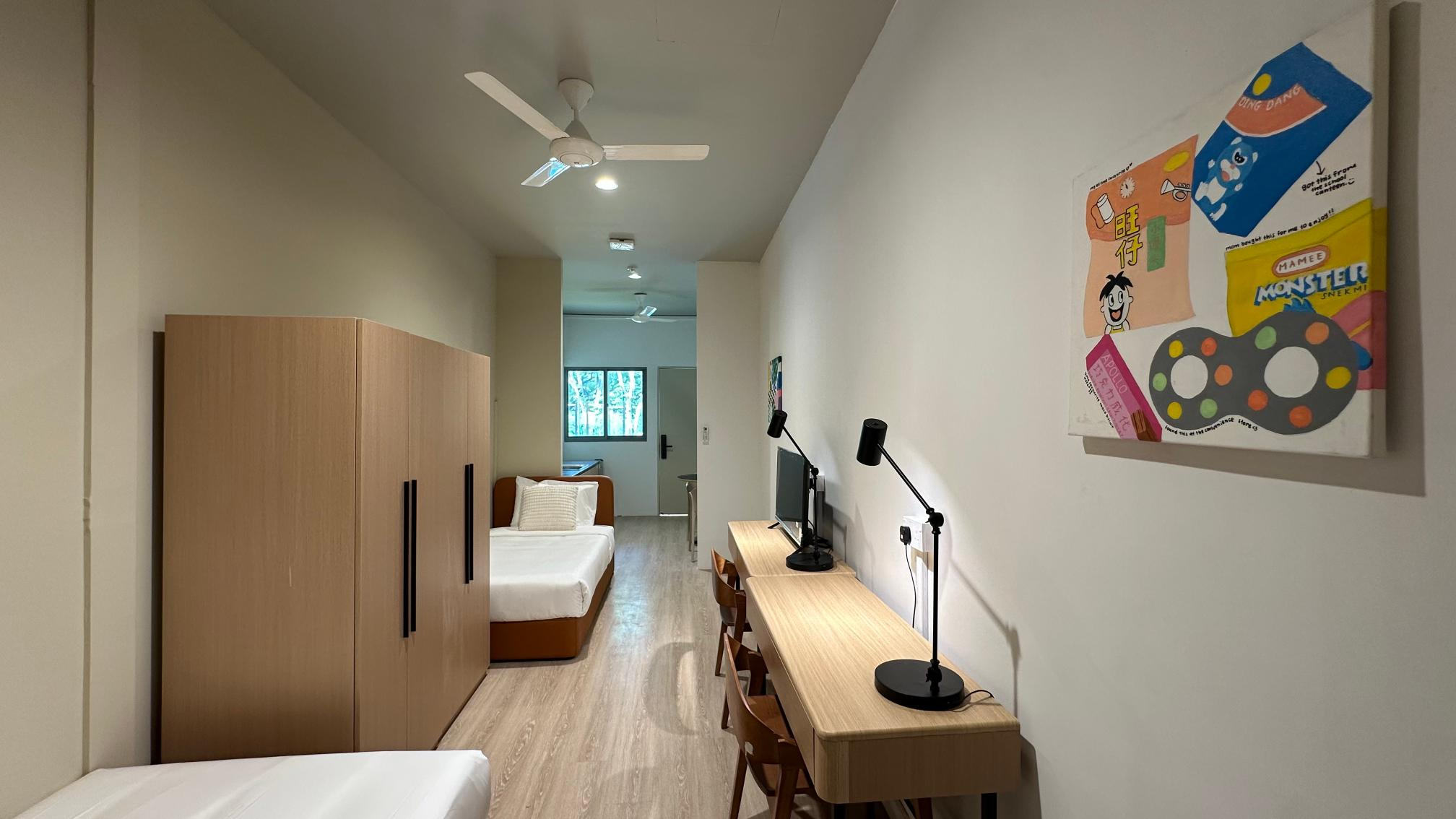 Twin Studio (1 Attached Bathroom) - 1