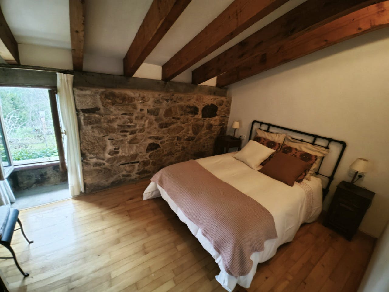  Private Room 1  -  Discover Nature and History: Unique Coliving Retreat in Vila de Cruces  - Gallery -  2