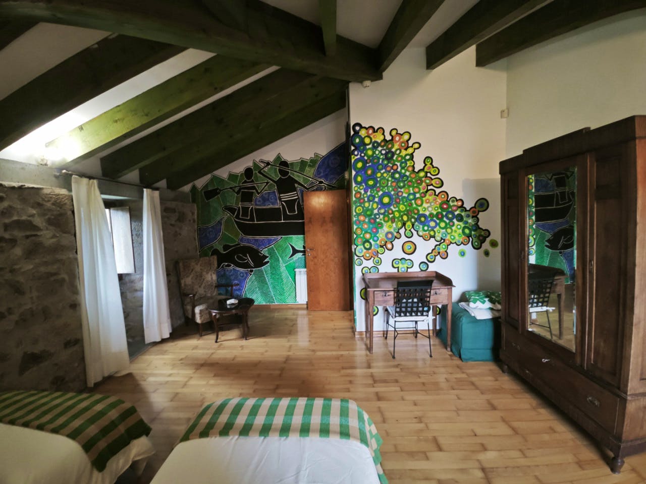  Private Room 2  -  Discover Nature and History: Unique Coliving Retreat in Vila de Cruces  - Gallery -  8
