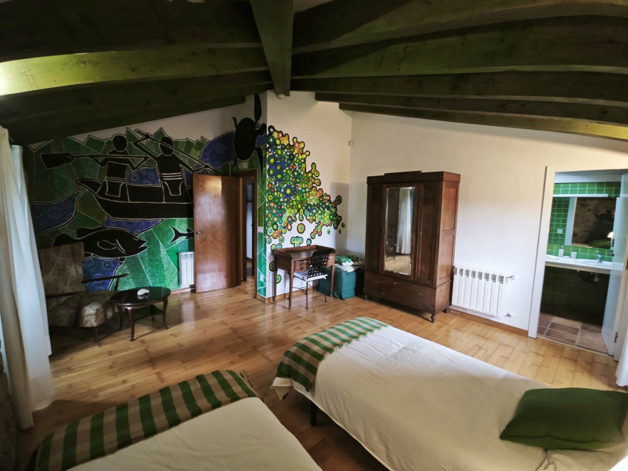  Private Room 2  -  Discover Nature and History: Unique Coliving Retreat in Vila de Cruces  - Gallery -  7
