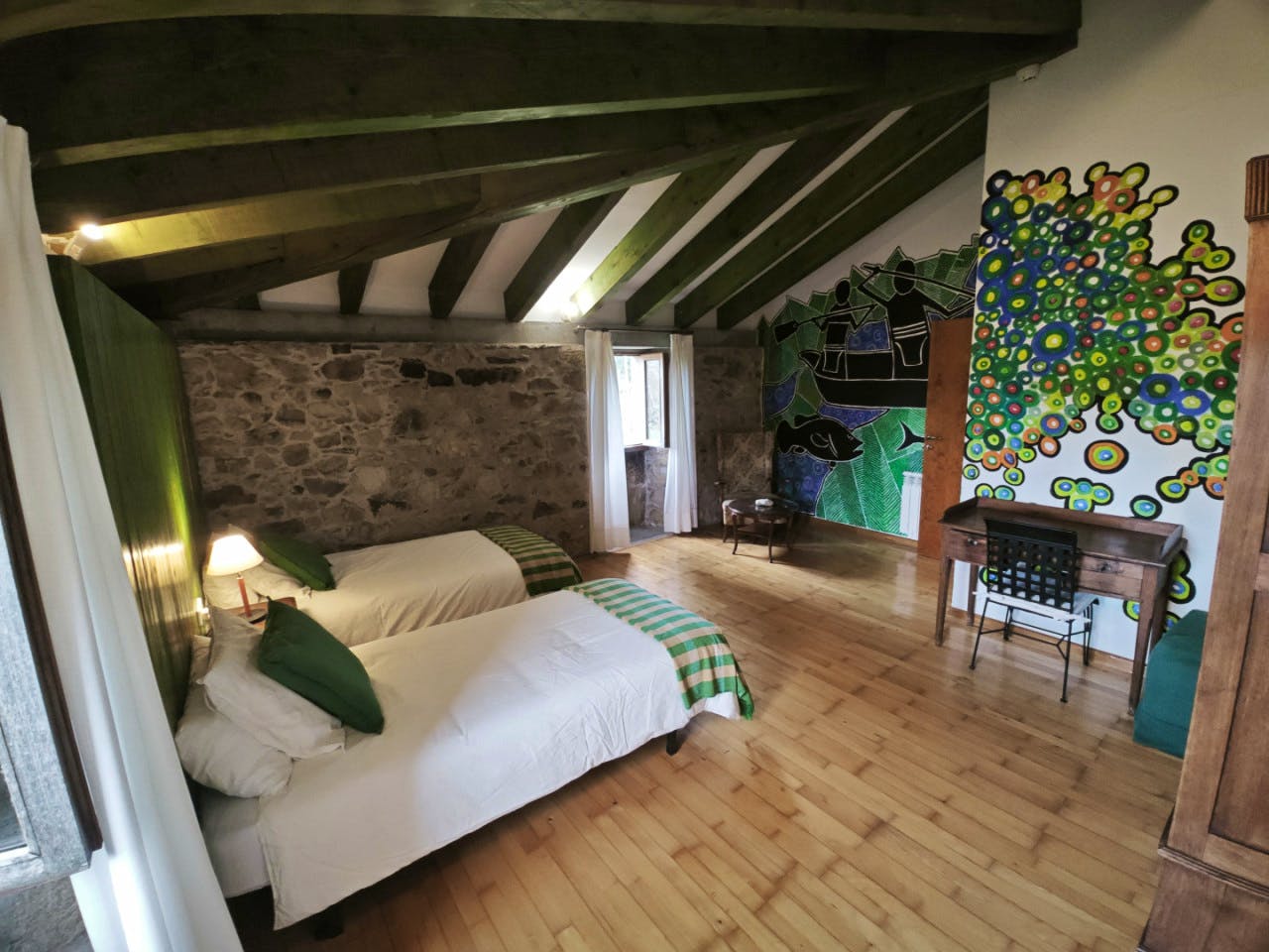  Private Room 2  -  Discover Nature and History: Unique Coliving Retreat in Vila de Cruces  - Gallery -  10