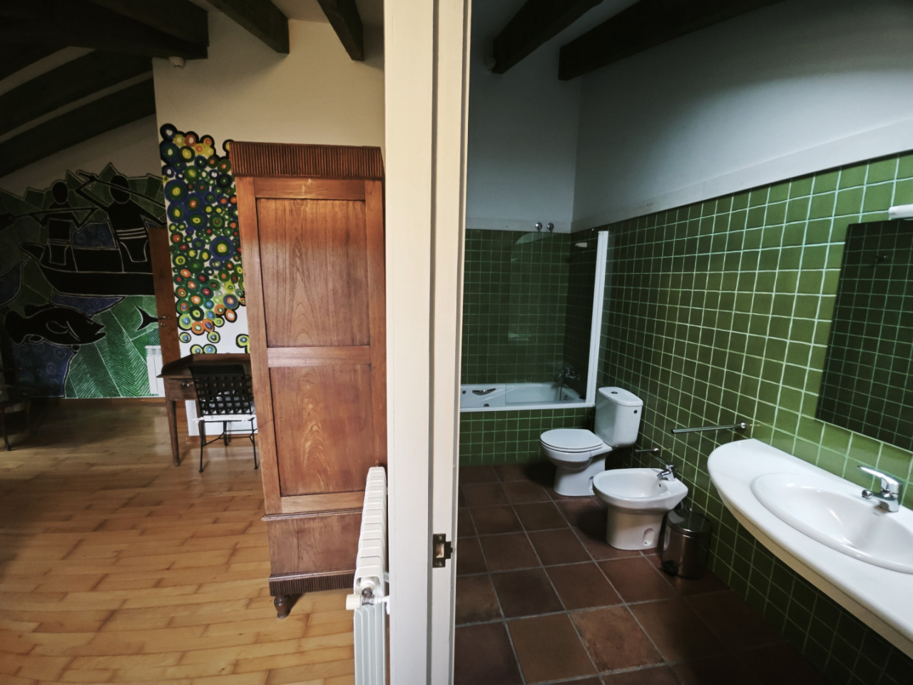  Private Room 2  -  Discover Nature and History: Unique Coliving Retreat in Vila de Cruces  - Gallery -  25