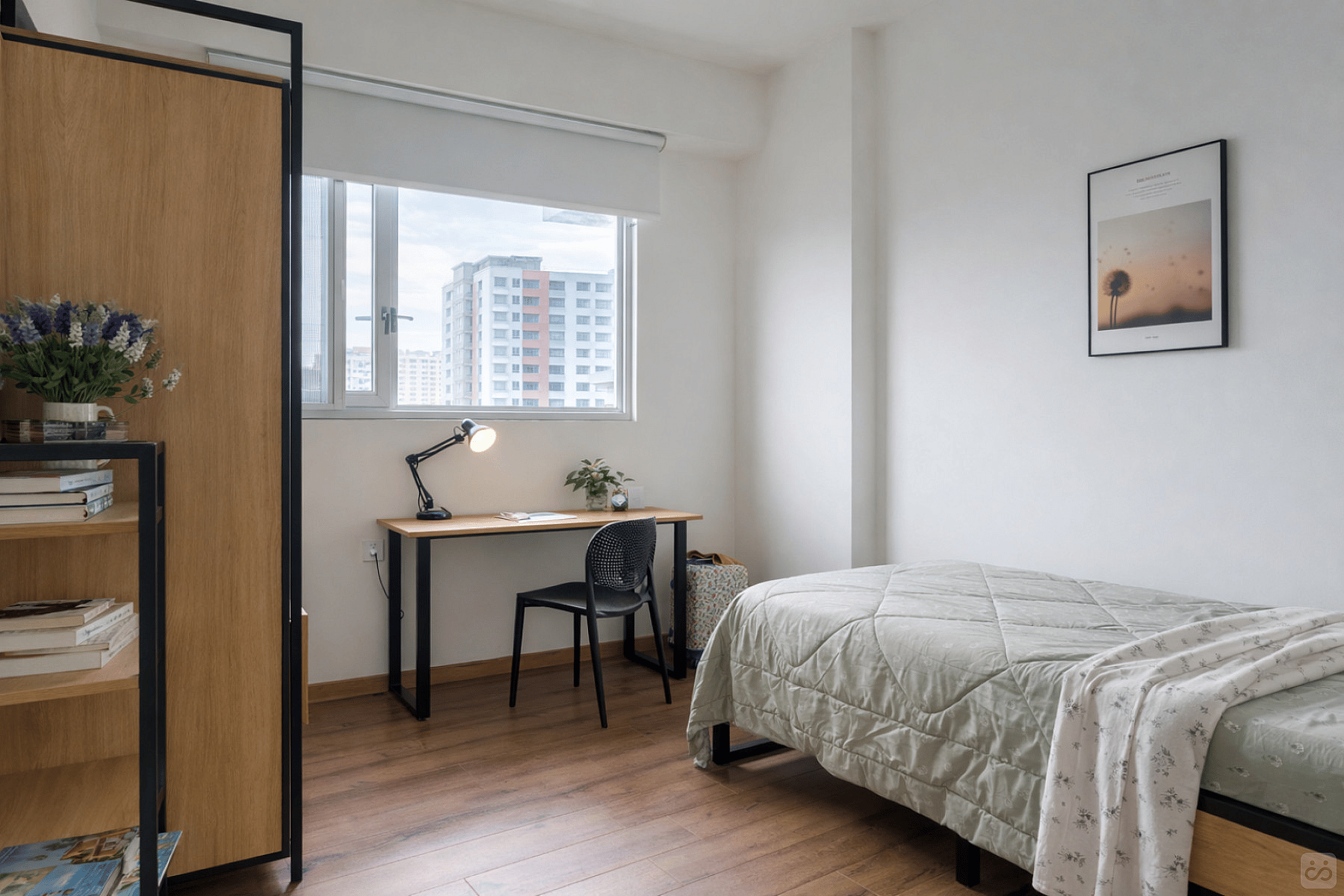  Single Room With Share Bathroom  -  Luong Dinh Cua Home  - Gallery -  1
