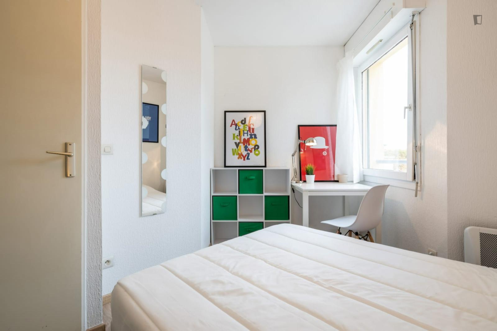 Cosy Double Bedroom Close To Lyon Part Dieu Train Station - 1