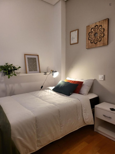 Cozy single bedroom well connected to the city center