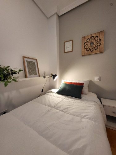 Cozy single bedroom well connected to the city center