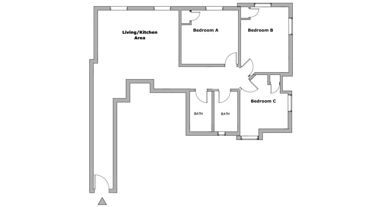  #1871: Central Harlem - Full Bedroom C  -  #1871: Central Harlem  - Gallery -  8