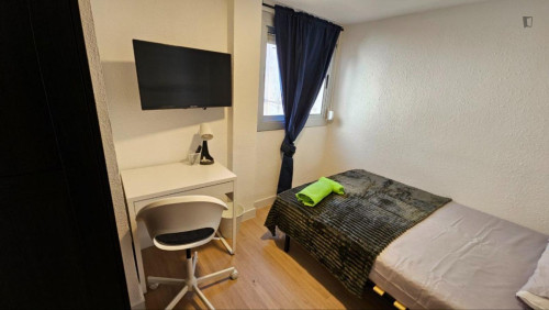 Pleasant double bedroom near the Sant Vicent Centre train station