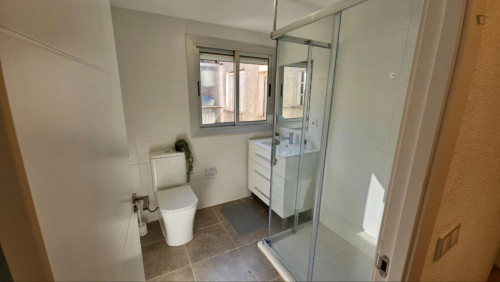 Pleasant double bedroom near the Sant Vicent Centre train station