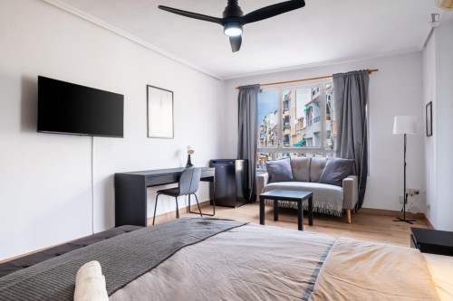 Ample double bedroom in La Guindalera