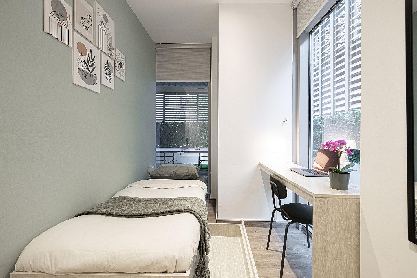 Single - Vibrant Coliving Villa: Cozy Room, Netflix & Stunning Burj Views Apartment - Gallery - 22