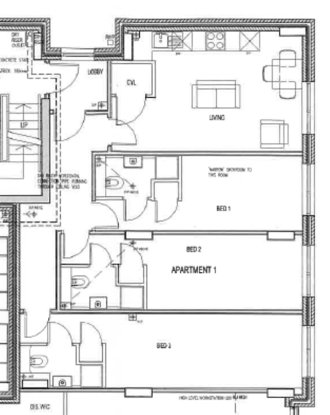  Plus En-Suite 3 Bedroom  -  Portobello Point  - Gallery -  4