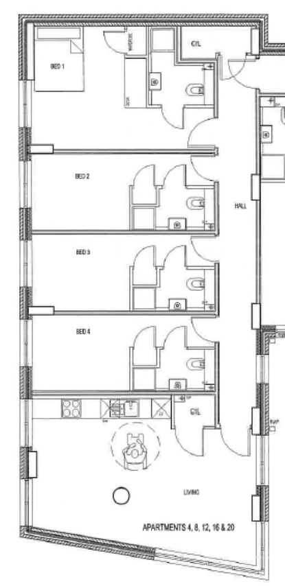  Classic En-Suite 4 Bedroom  -  Portobello Point  - Gallery -  8