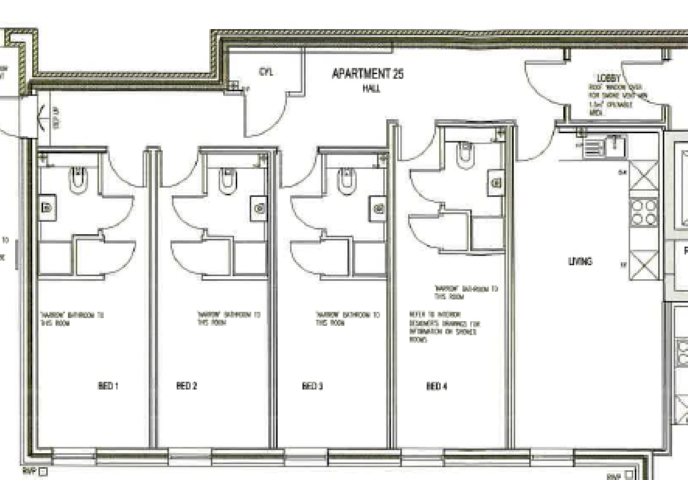  Plus En-Suite 4 Bedroom  -  Portobello Point  - Gallery -  6