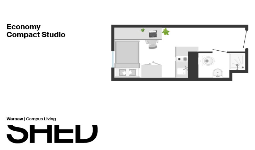Economy Compact Studio - 3