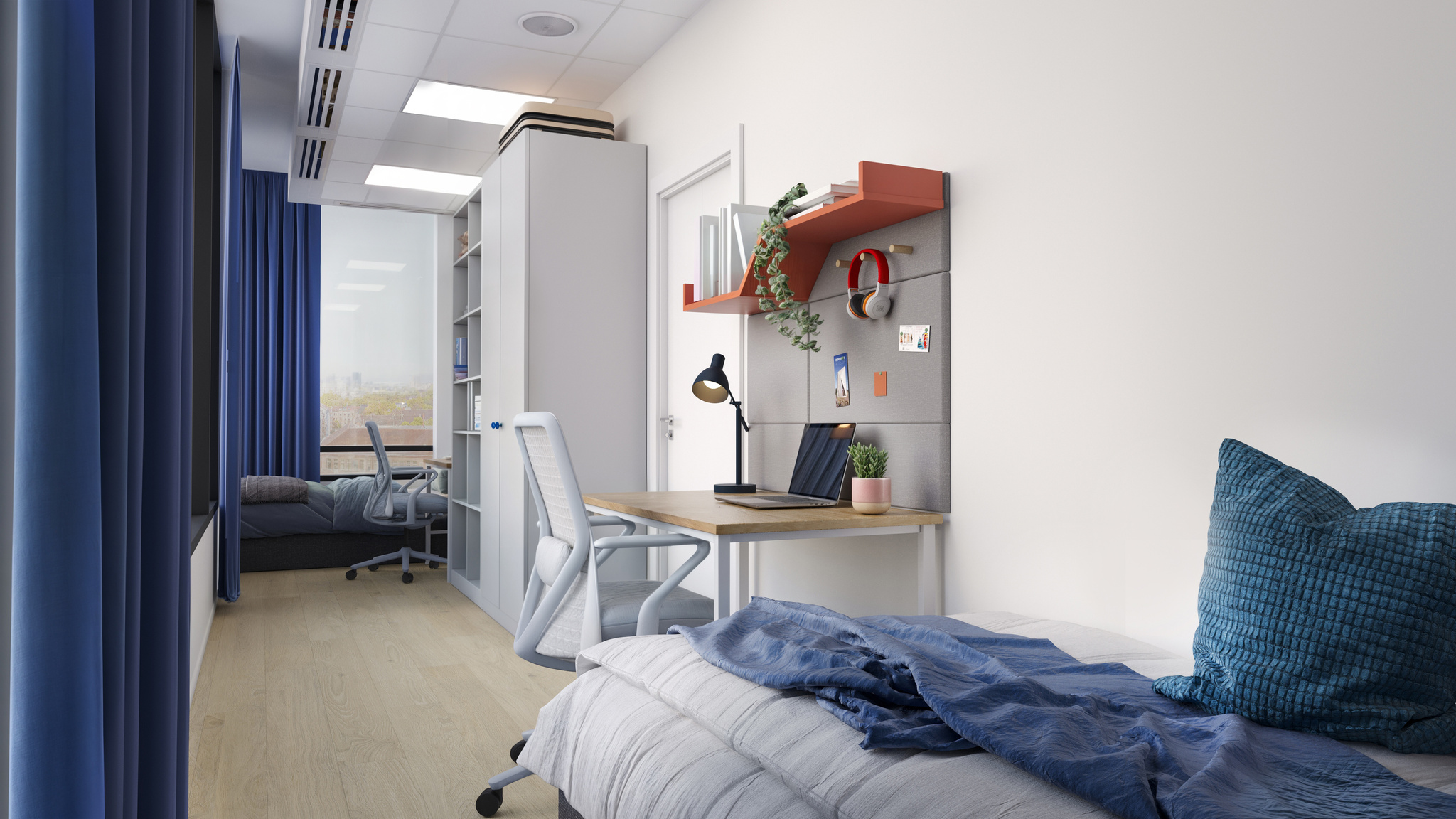  Economy Deluxe Triple  -  Warsaw Sky Living  - Gallery -  1