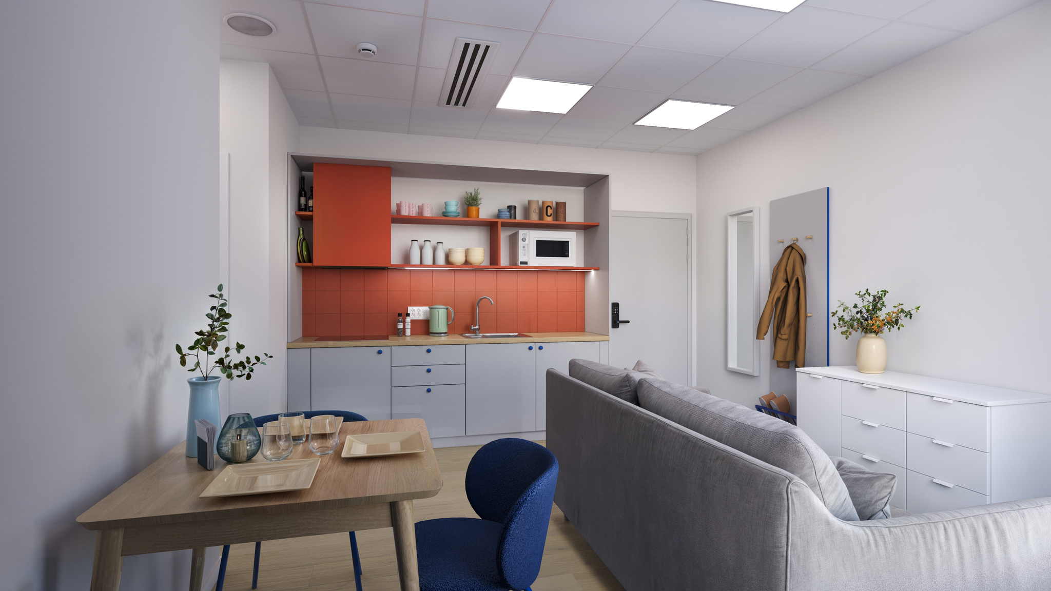  Economy Deluxe Triple  -  Warsaw Sky Living  - Gallery -  3