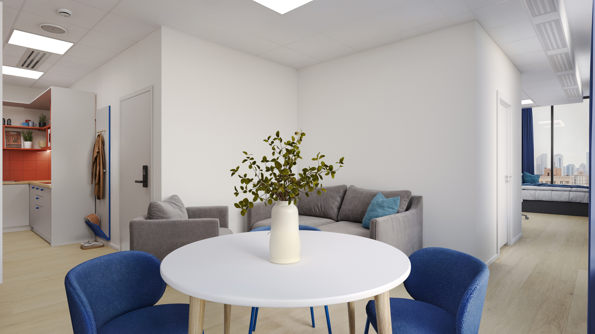 Premium Classic Twin - Warsaw Sky Living - Gallery - 3