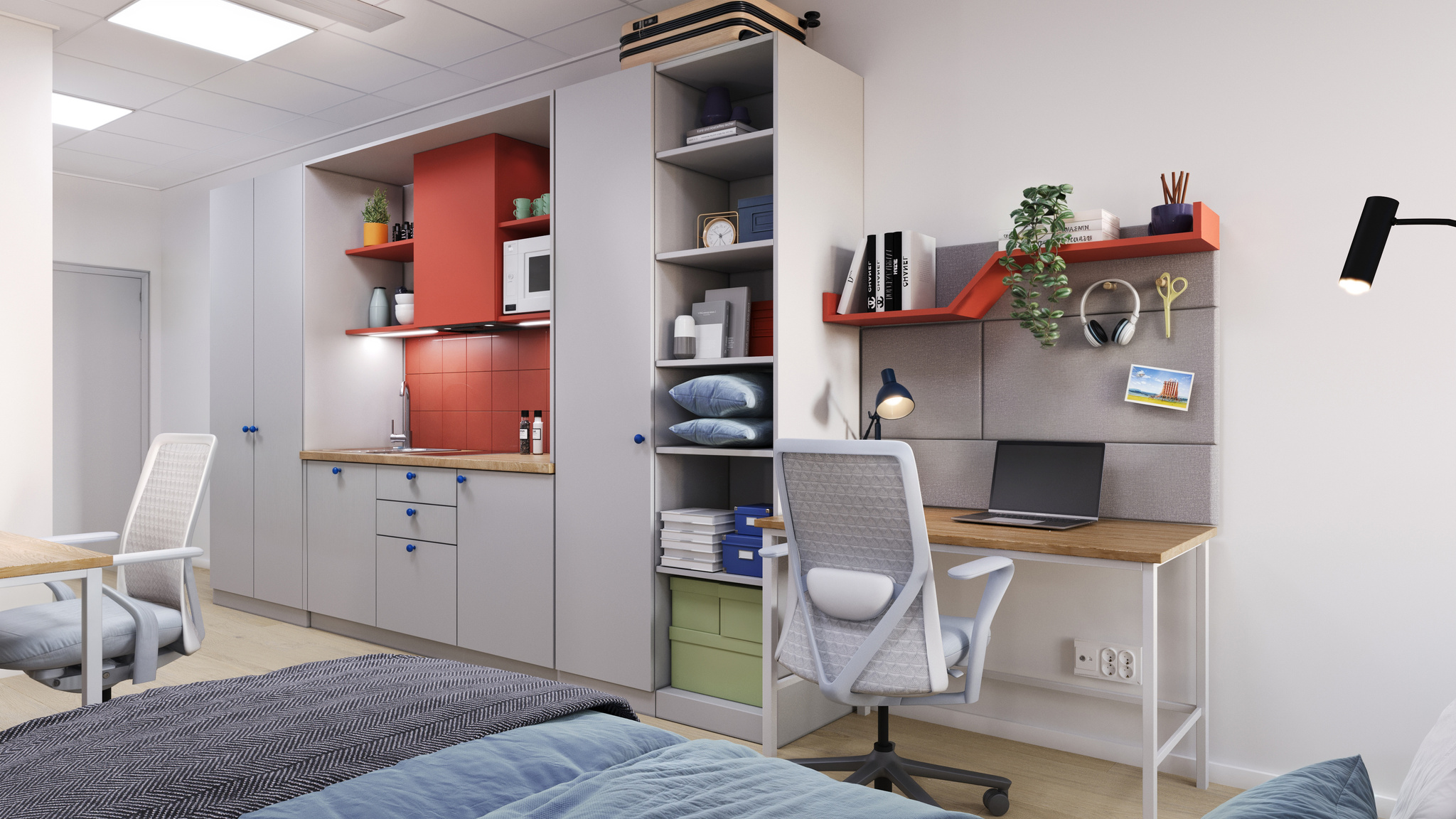 Economy Classic Twin - Warsaw Sky Living - Gallery - 2