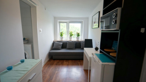 Homely studio near the Piłsudzkiego - Niciarniana train station 