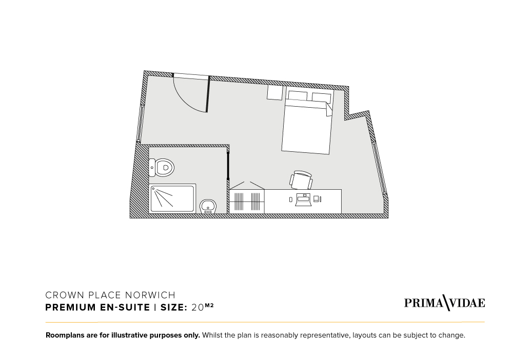  Premium En-Suite  -  Crown Place Norwich  - Gallery -  2